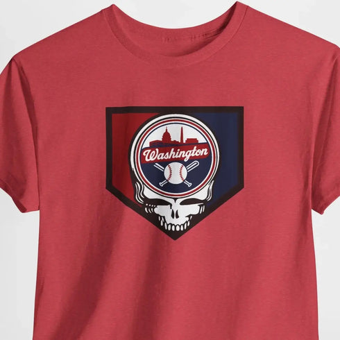 Grateful Dead - Washington Nationals Grateful Dead Steal Your Face T-Shirt - MLB - StealieShop
